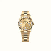Day-Date 36mm 128238 Champagne Dial Oyster