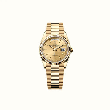 Day-Date 36mm 128238 Champagne Dial