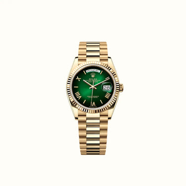 Day-Date 36mm 128238 Green Dial