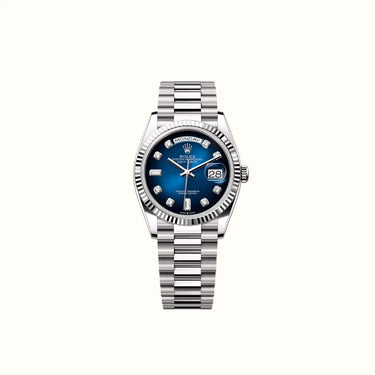 Day-Date 36mm 128239 Blue Dial