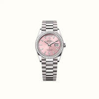 Day-Date 36mm 128349RBR Pink Dial