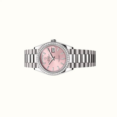Day-Date 36mm 128349RBR Pink Dial