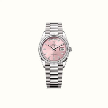 Day-Date 36mm 128399TBR Pink Dial