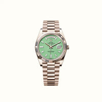Day-Date 40mm 228235JG Light Green Dial