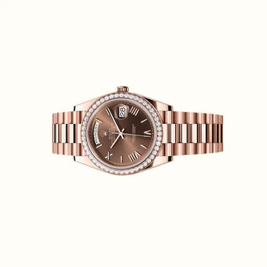 Day-Date 40mm 228345RBR Chocolate Dial