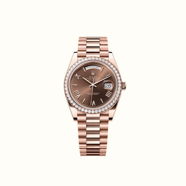 Day-Date 40mm 228345RBR Chocolate Dial