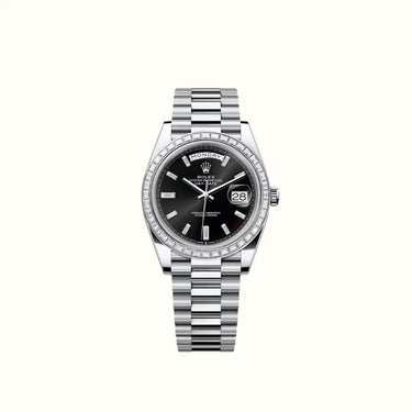 Day-Date 40mm 228396TBR Black Dial