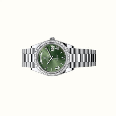Day-Date 40mm 228396TBR Olive Green Dial