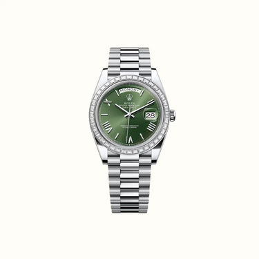 Day-Date 40mm 228396TBR Olive Green Dial