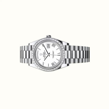 Day-Date 40mm 228396TBR White Dial