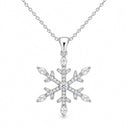 Eirwen Snowflake Pendant Necklace