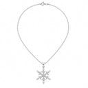 Eirwen Snowflake Pendant Necklace
