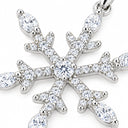 Eirwen Snowflake Pendant Necklace