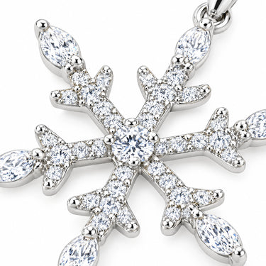 Eirwen Snowflake Pendant Necklace