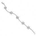Eirwen Snowflake Station Chain Bracelet