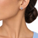 Eirwen Snowflake Stud Earrings