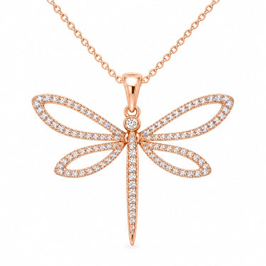 Elowen Dragonfly Pendant Necklace