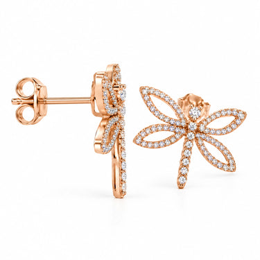 Elowen Dragonfly Stud Earrings