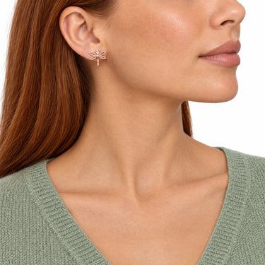 Elowen Dragonfly Stud Earrings