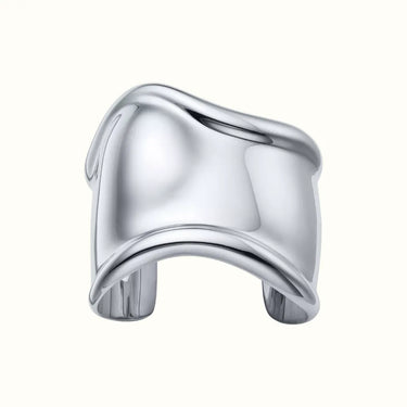 Elsa Peretti White Wide Cuff Bracelet