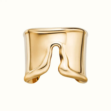 Elsa Peretti Yellow Open Wide Cuff Bracelet