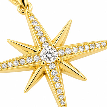 Estelle North Star Pendant Necklace