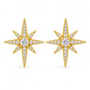 Estelle North Star Stud Earrings
