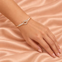 Eterna Love Knot Bangle Bracelet