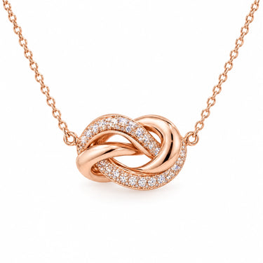 Eterna Love Knot Pendant Necklace