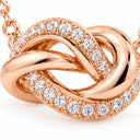 Eterna Love Knot Pendant Necklace