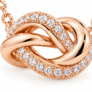 Eterna Love Knot Pendant Necklace