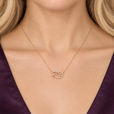 Eterna Love Knot Pendant Necklace