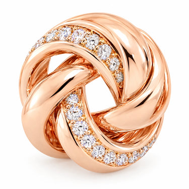 Eterna Love Knot Stud Earrings