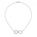 Eterna Sideways Infinity Necklace