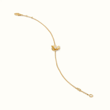 Frivole Center Stone Flower Bracelet