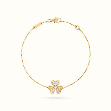 Frivole Pavé Flower Bracelet