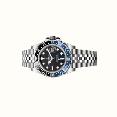 GMT 40mm 126710BLNR Jubilee Black Dial