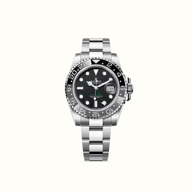 GMT 40mm 126710GRNR Oyster Black Dial