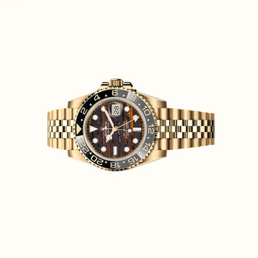 GMT 40mm 126718GRNR Tiger Iron Dial