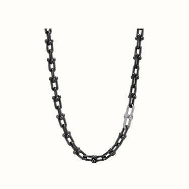 HardWear Black Pavé Ball Link Chain Necklace