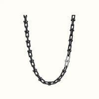 HardWear Black Pavé Ball Link Chain Necklace