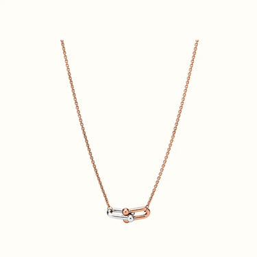 HardWear Rose Two Tone Link Pendant Necklace