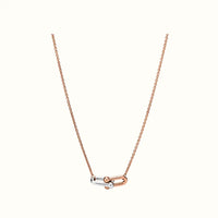 HardWear Rose Two Tone Link Pendant Necklace