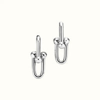HardWear White Ball Link Drop Earrings