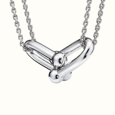 HardWear White Ball Link Pendant Necklace