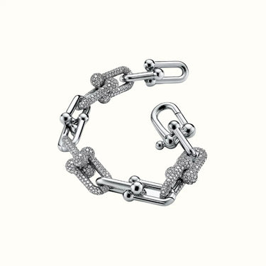 HardWear Full Pavé Ball Link Chain Bracelet