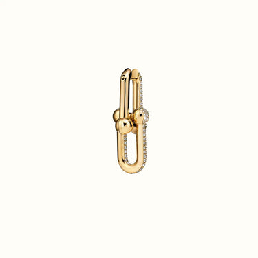 HardWear Yellow Full Pavé Ball Link Drop Earrings