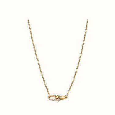 HardWear Yellow Pavé Ball Link Pendant Necklace