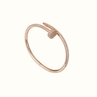 Juste Un Clou Rose Pavé Wrap Bracelet