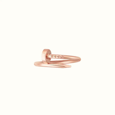 Juste Un Clou Rose Sculpted Nail Ring